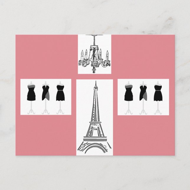 Paris Ville Lumière Tour Eiffel Carte postale fran (Devant)