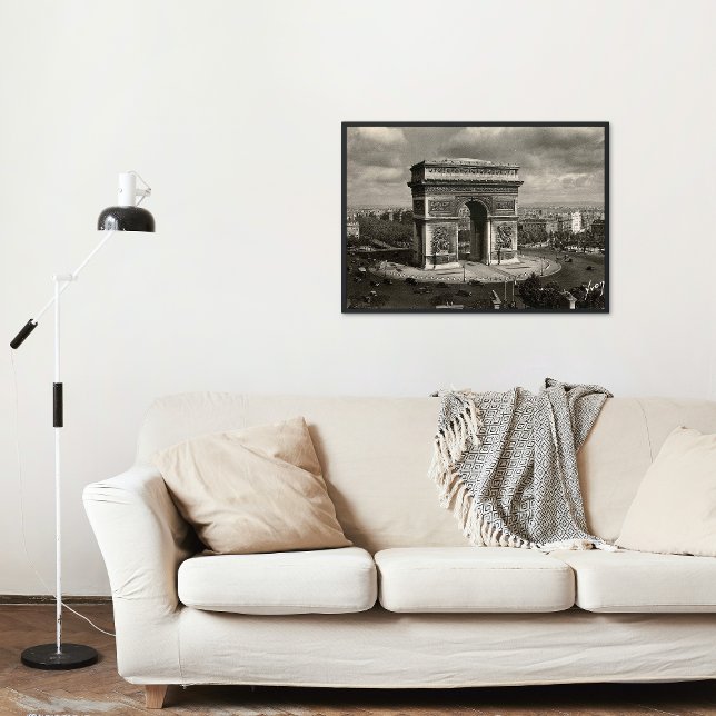 Paris Vintag Arc de Triomphe 1943 Fotodruck (Von Creator hochgeladen)
