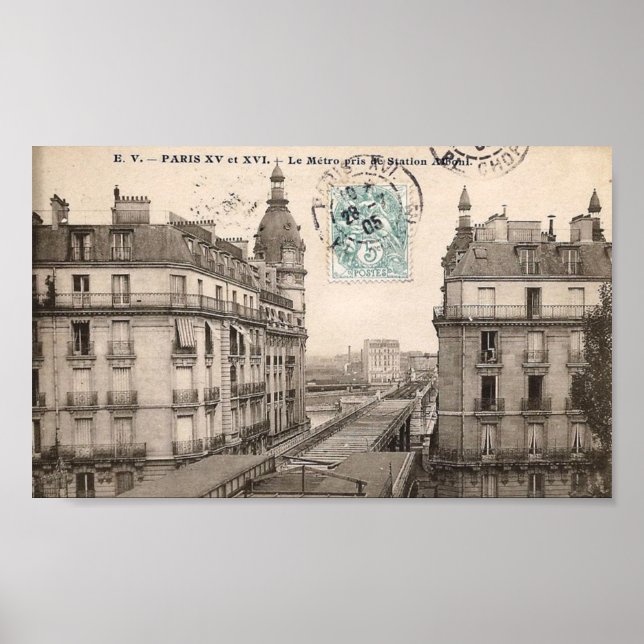 Paris - Vintag Poster (Vorne)