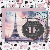 Paris Vintage Eiffelturm Sweet 16 Geburtstag 