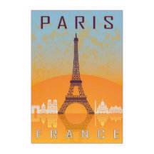 Paris vintage Plakat