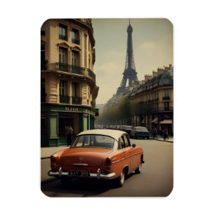 Paris Vintage-Plakat Magnet