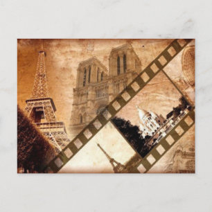 Paris Vintage Postkarte