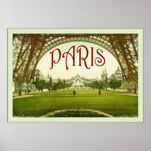 Paris ~ Vintage Travel Poster
