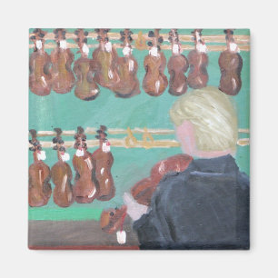 Paris-Violinen-Geschäft Magnet