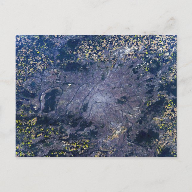 Paris vom Himmel Postkarte (Vorderseite)