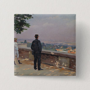 Paris vom Observatorium bei Meudon Button