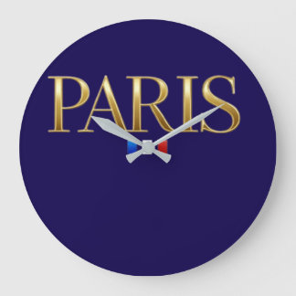 Paris Wanduhr – Vintage Eiffelturm Französisch Dek