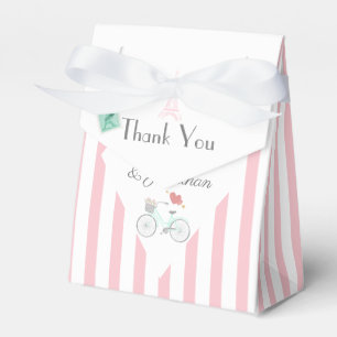 Paris Wedding Vielen Dank Geschenkschachtel