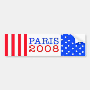 ParisAutoaufkleber 2008 Autoaufkleber