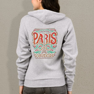 Pariser Bloom Love Symphony Damen Voll-Reißverschl Hoodie