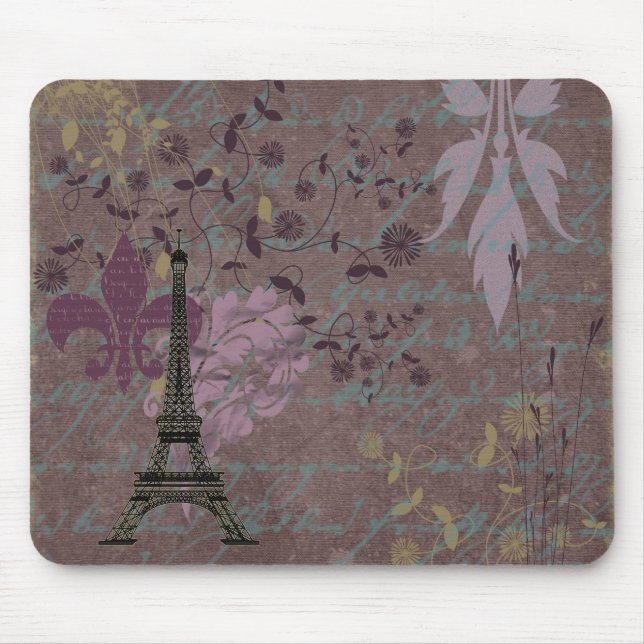 Pariser Bohemisches Mousepad (Vorne)