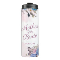 Pariser Charme Blau & Rosa Mutter der Braut