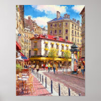 Pariser faszinierende Straßen