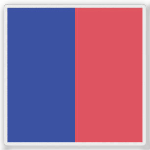 Pariser Flagge Aufkleber