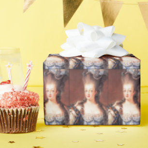 Pariser Französisch Marie Antoinette Geschenkpapie Geschenkpapier