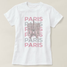 Pariser Französischer Stil T-Shirt