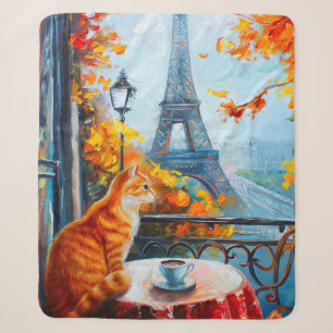 Pariser Herbst   Ginger Cat im Café Sherpadecke