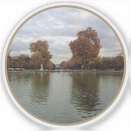 Pariser Herbst - v2 Aufkleber