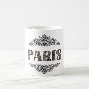 Pariser Kaffee-Tasse Kaffeetasse