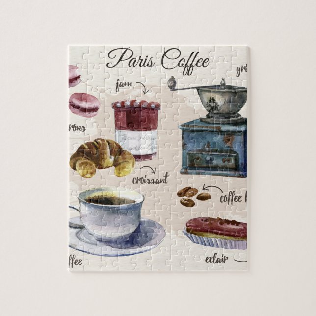 Pariser Kaffeebäckerei (Vertikal)