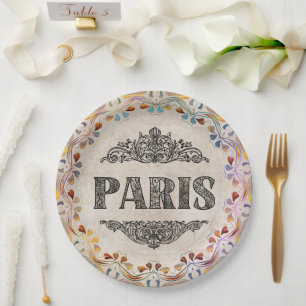 Pariser Papierplatte Pappteller