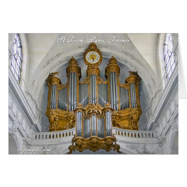 Pariser Pfeifenorgan (Vorderseite (Horizontal))