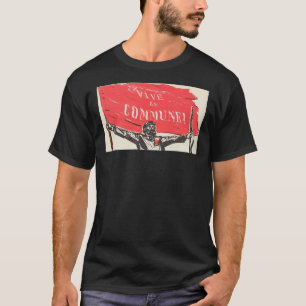 Pariser Poster - Vive Le Commune Postcard T-Shirt
