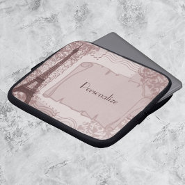 Pariser Rosa-Laptop Laptopschutzhülle