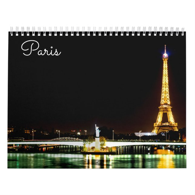 Pariser Sehenswürdigkeiten Kalender (Titelbild)
