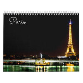 Pariser Sehenswürdigkeiten Kalender