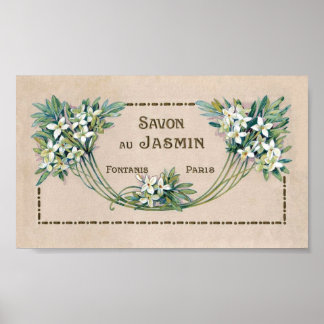 Pariser Seifenlabel Poster