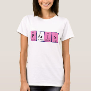 Pariser Shirt für die periodische Tabellenbezeichn