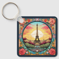 Pariser Sonnenuntergang Eifel Tower Paris Französi