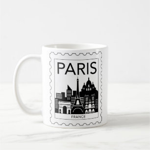 Pariser Souvenir Kaffeetasse