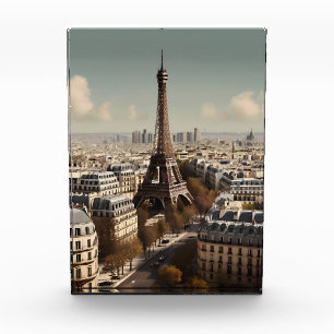 Pariser Vintage-Poster Fotoblock