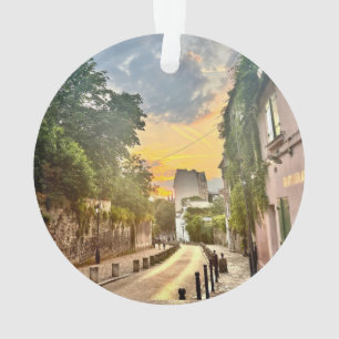Pariser Weihnachtsbaumdekoration (doppelseitig) Ornament