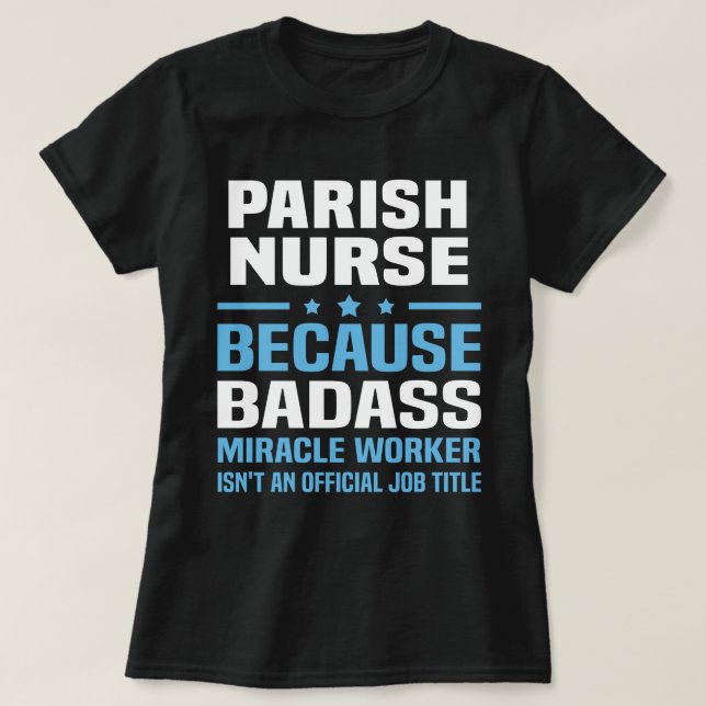 Parish Nurse T-Shirt (Design vorne)