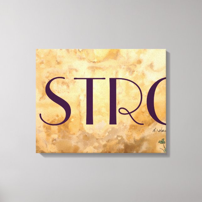 Parisian Bistro Sign Leinwanddruck (Vorderseite)