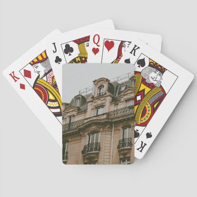 Parisian Building  Spielkarten (Rückseite)