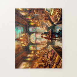 Parisian Chocolatier Romantic Chocolate Shop Scene