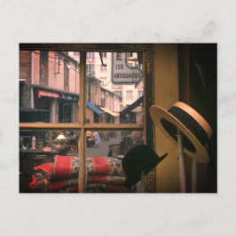 Parisian Flea Market Feiertagspostkarte