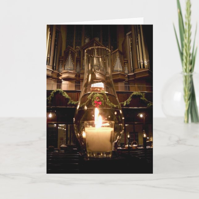 Park Avenue Christliche Kirche zu Weihnachten (Vorderseite)