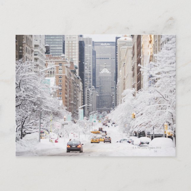 Park Avenue Postkarte (Vorderseite)