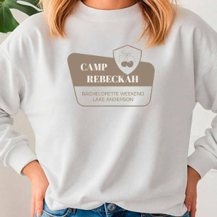 Park Camp Bach Bridesmaid Wedding Party Group Sweatshirt