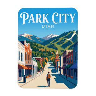 Park City Hauptstraße USA Magnet