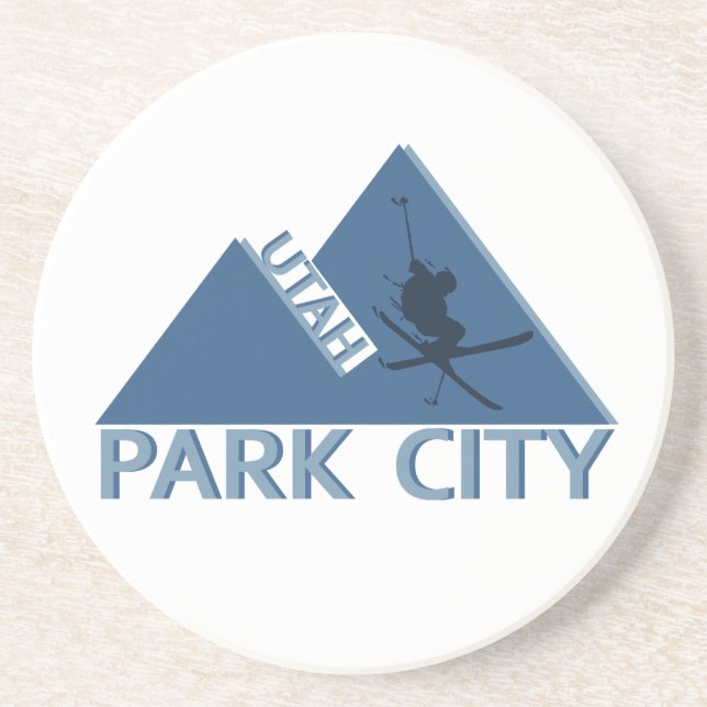 Park City Utah Getränkeuntersetzer (Vorne)
