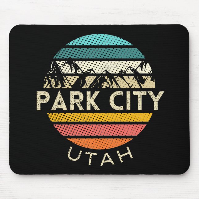 Park City Utah Mousepad (Vorne)