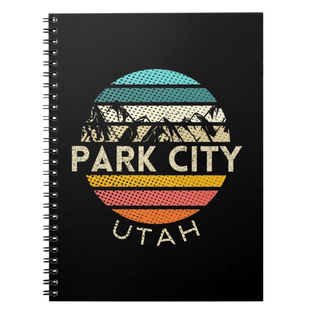 Park City Utah Notizblock (Vorderseite)