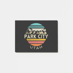 Park City Utah Post-it Klebezettel